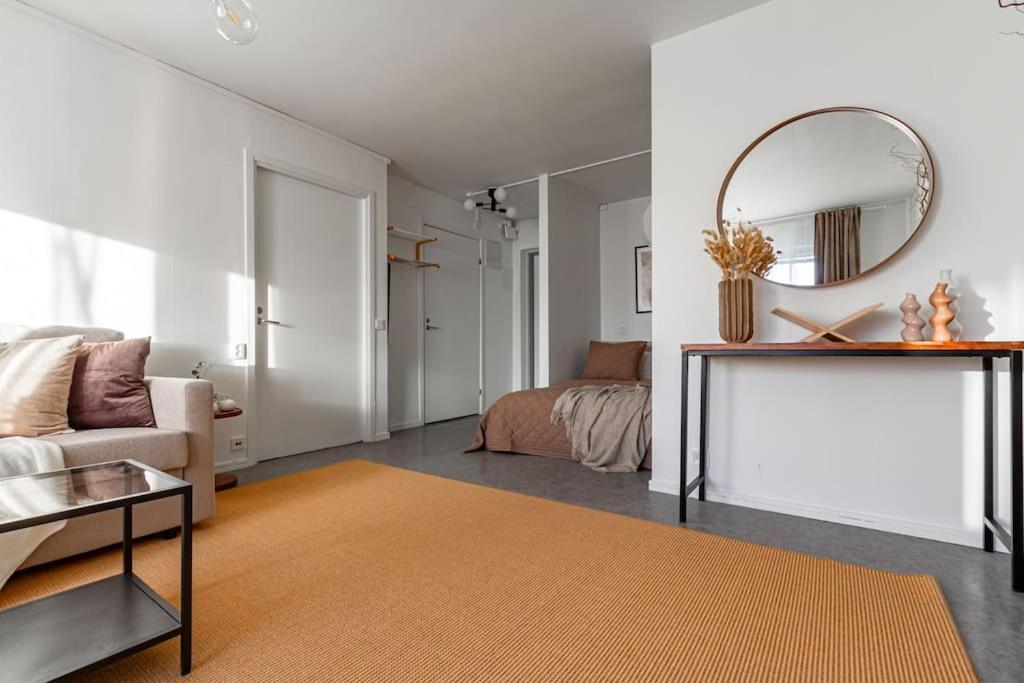 Affordable Studio In Trendy Sofo, Construction Work Stockholm Luaran gambar