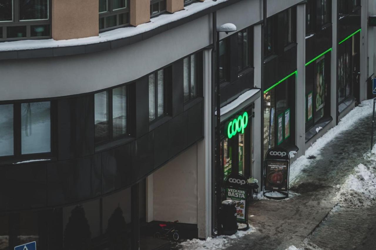 Affordable Studio In Trendy Sofo, Construction Work Stockholm Luaran gambar