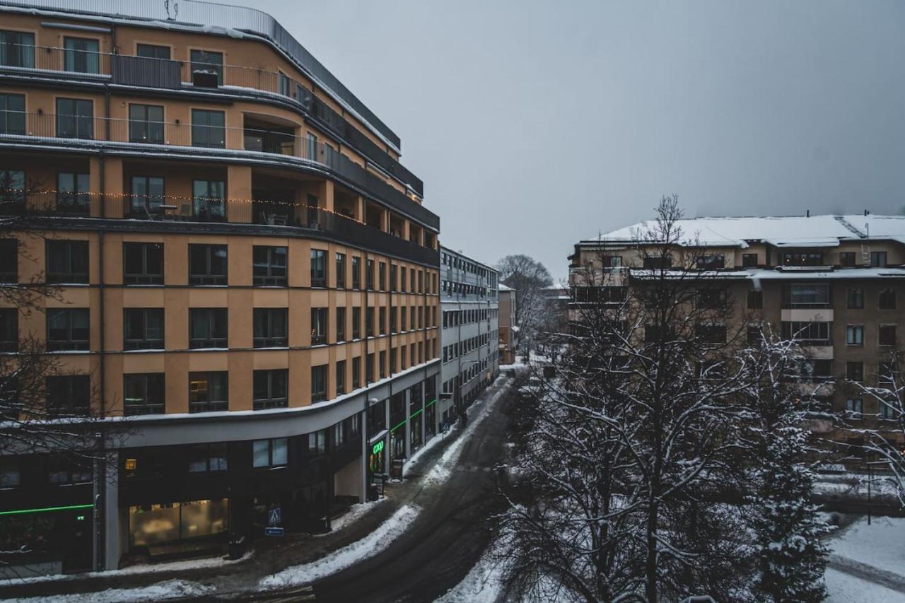 Affordable Studio In Trendy Sofo, Construction Work Stockholm Luaran gambar